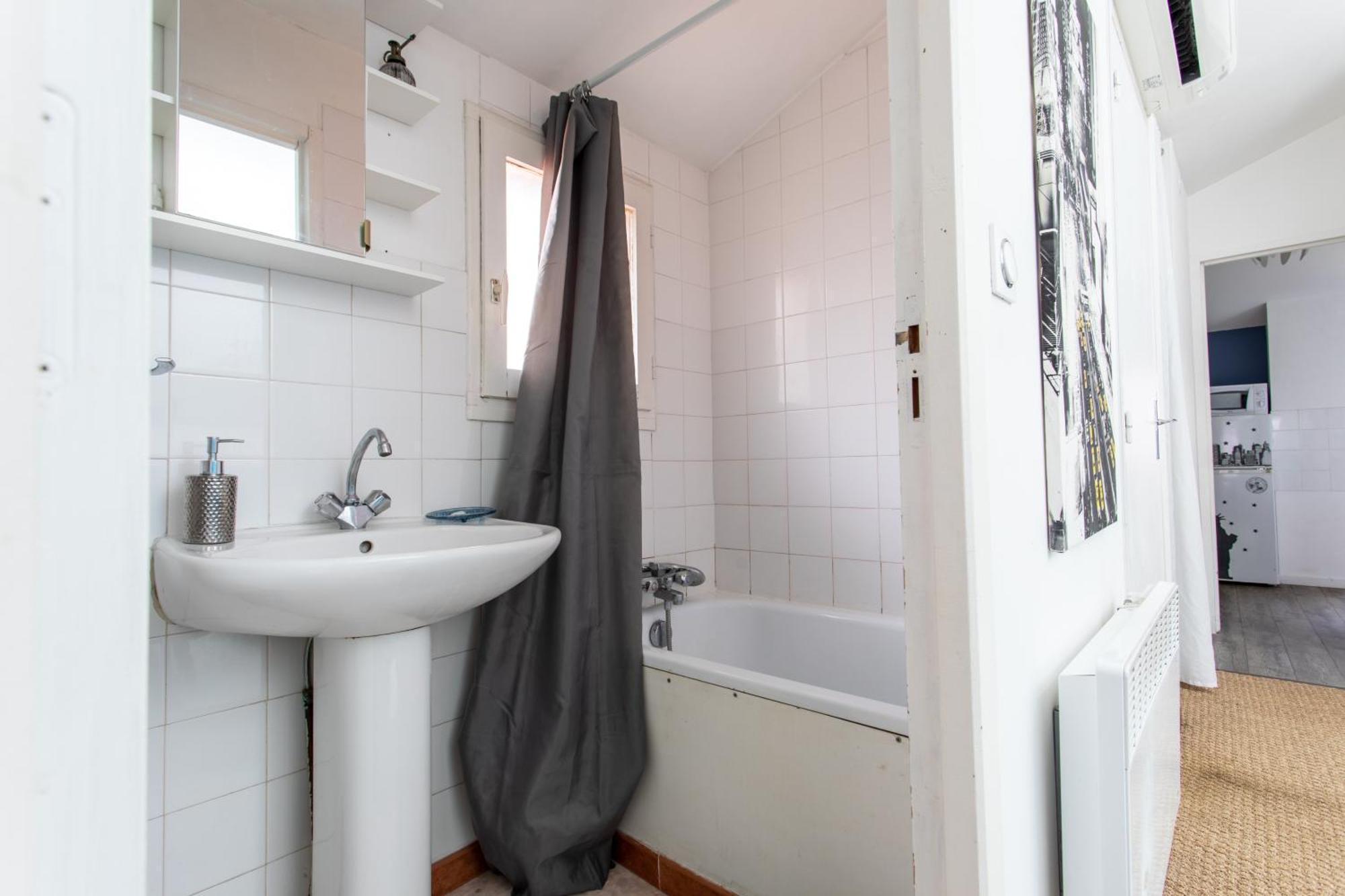 T2 Toulouse 40M2, Lit Queen Size, Climatisation, Quartier Sympa, Terrasse Екстериор снимка