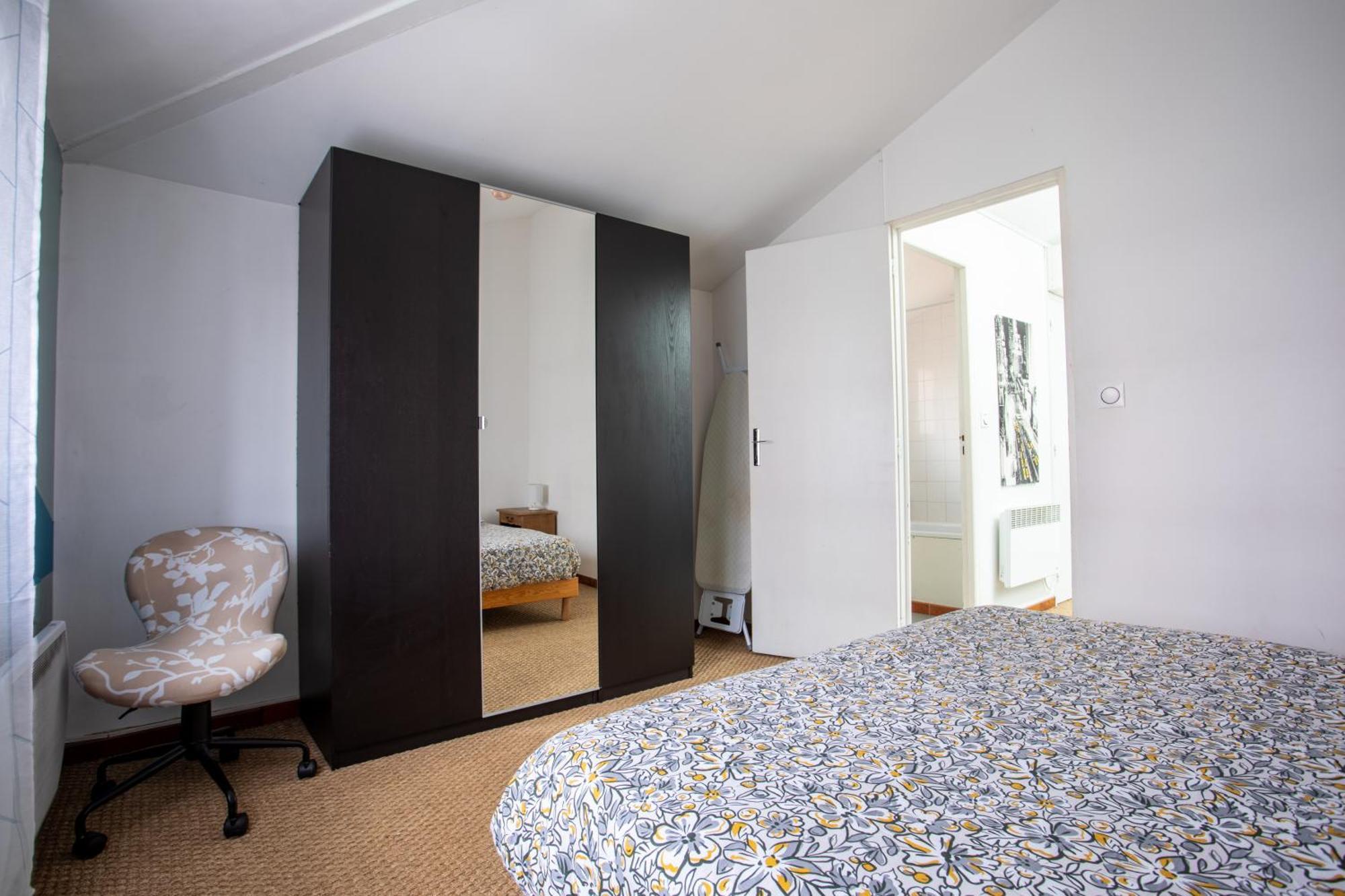 T2 Toulouse 40M2, Lit Queen Size, Climatisation, Quartier Sympa, Terrasse Екстериор снимка